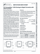 DataSheet ADC121C021 pdf